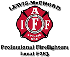 Lewis-McChord Firefighters 283 logo