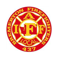 Bremerton Firefighters 437 logo