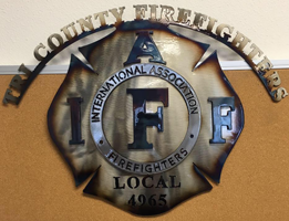 Tri-County Firefighters 4965 logo