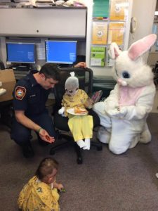 Burn-Foundation-Harborview with Easter Bunny