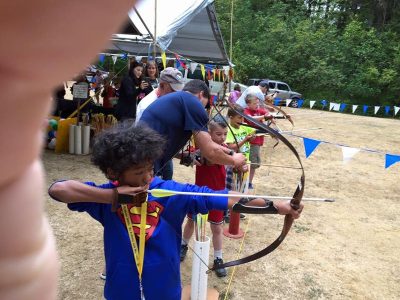 Camp-Eyabsut archery time