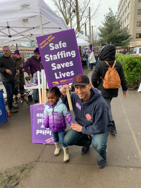 WSCFF Members Support Striking Swedish Healthcare Workers