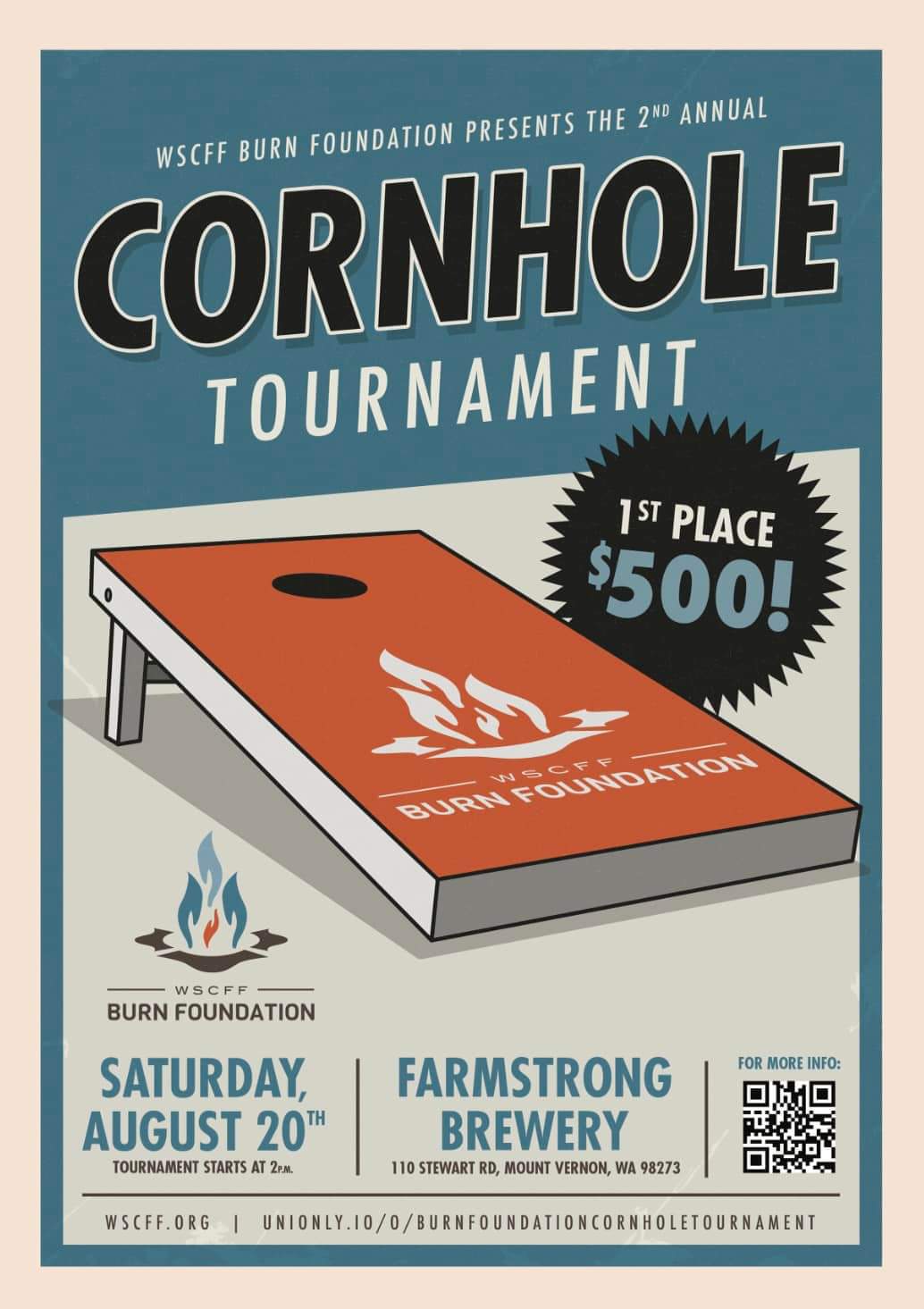 Burn Foundation Cornhole Tournament