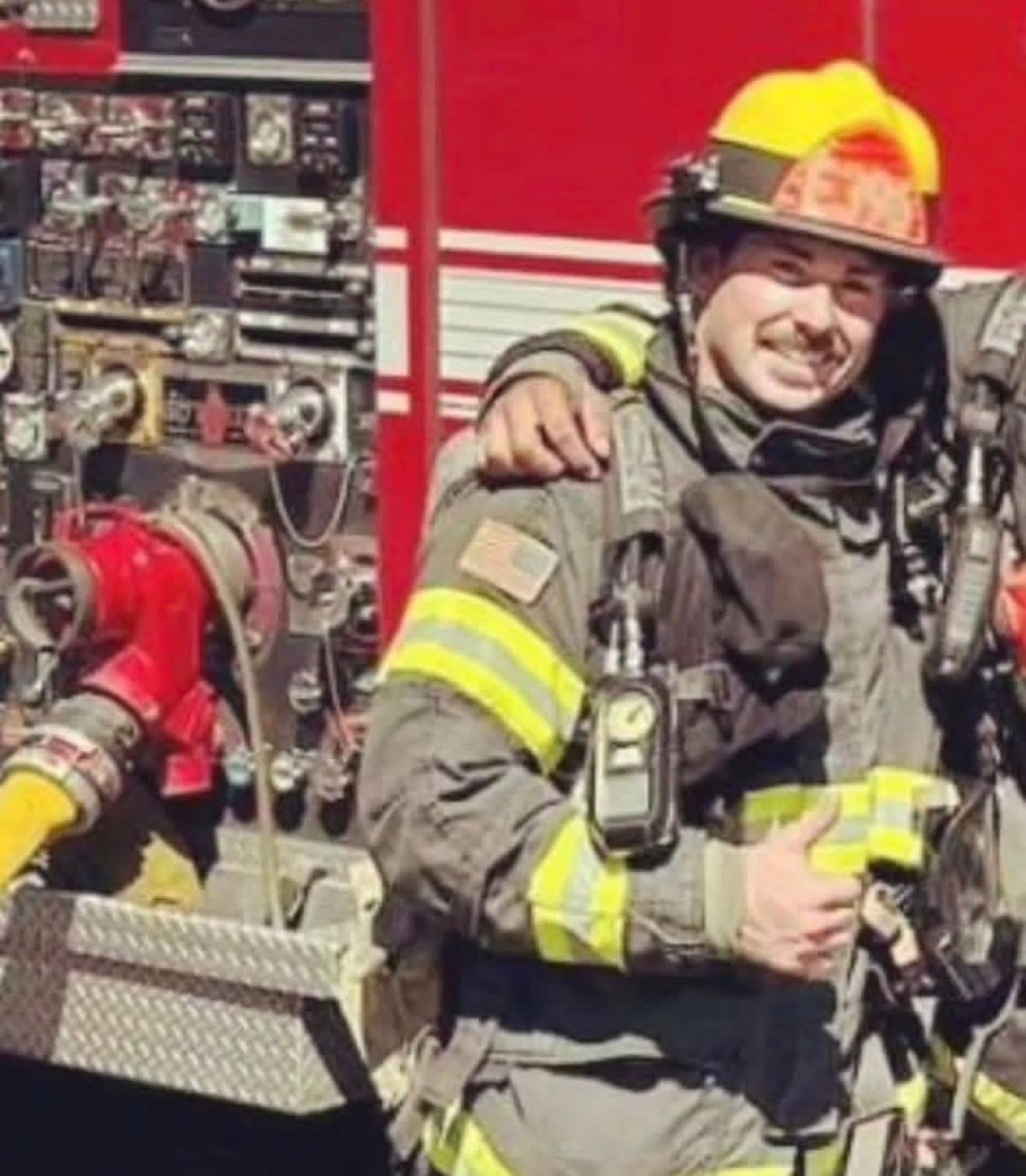 Support Firefighter Jake Johnson